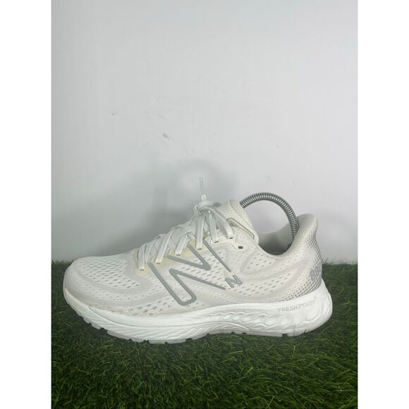 New Balance Fresh Foam X 880 v13 Low White Silver Metallic Women size 9/ Men siz - Picture 1 of 9